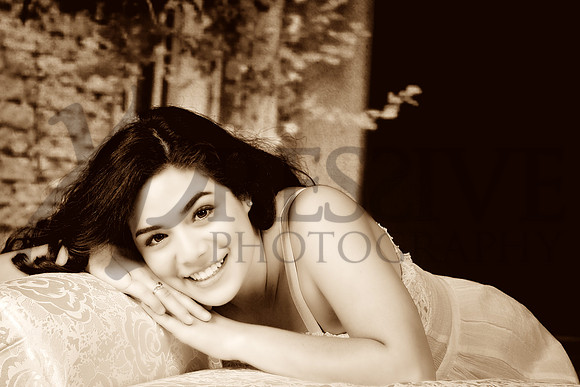 Virtual Background Model Session Photos
