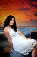 Virtual Background Model Session Photos