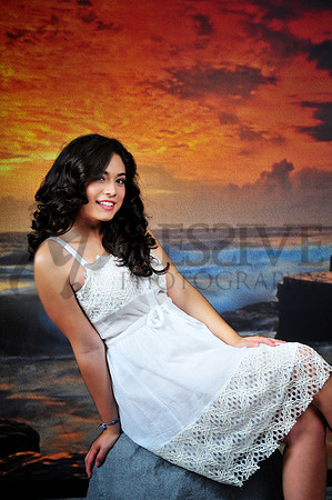 Virtual Background Model Session Photos