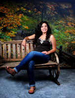 Virtual Background Model Session Photos